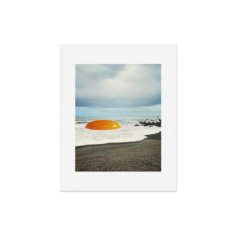 Beach Egg II - Sunny side up breakfast Art Print Gallery Image 5