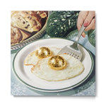 Disco Eggs - Boogie Breakfast Metal Print Gallery Image 1