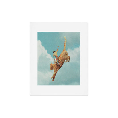 Meehaw - Rodeo Cat Bronc Art Print Gallery Image 7