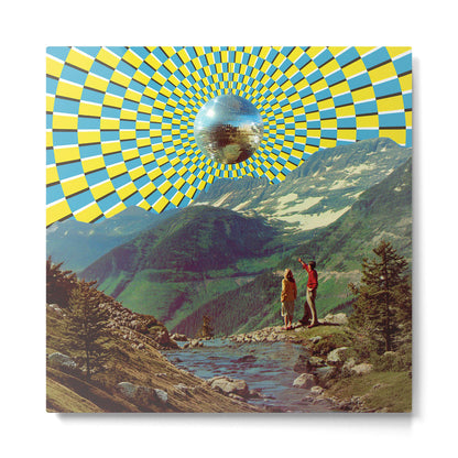 Peak Disco Boogie v2 Metal Print Gallery Image 2