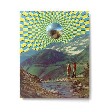 Peak Disco Boogie v2 Metal Print Gallery Image 3