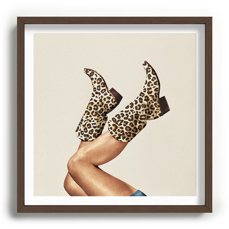 These Boots - Leopard Print Framed Art Print Gallery Image 28