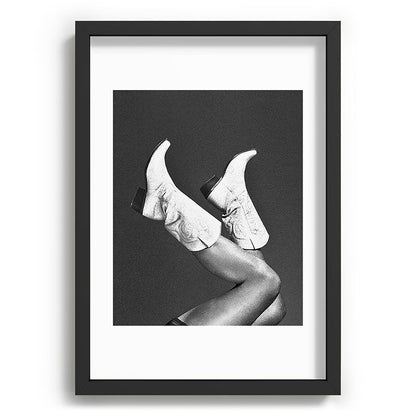 These Boots - Noir II F / Black & White Framed Art Print Gallery Image 59