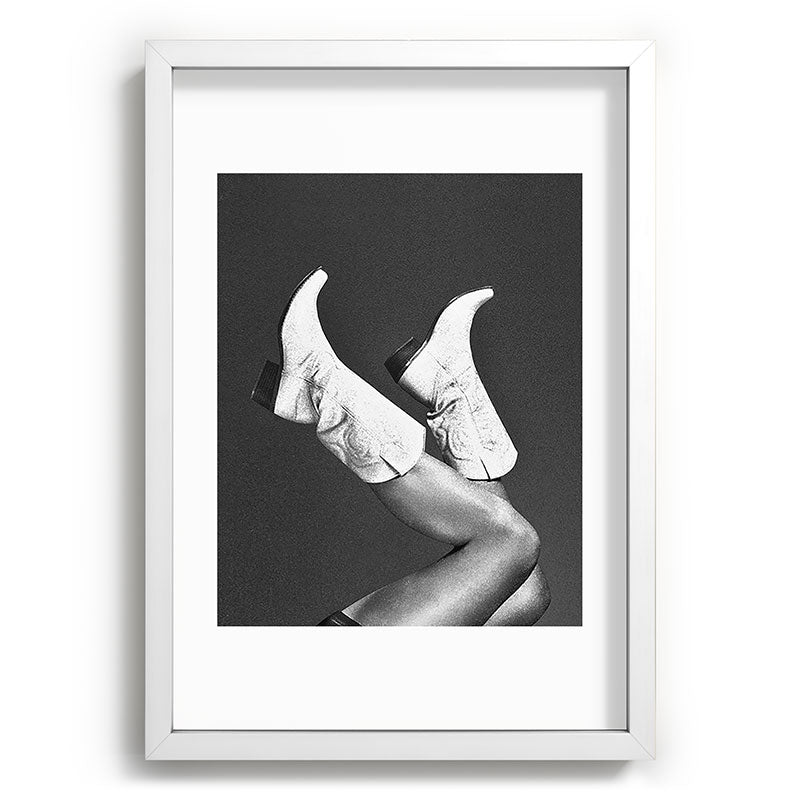 These Boots - Noir II F / Black & White Framed Art Print Gallery Image 77