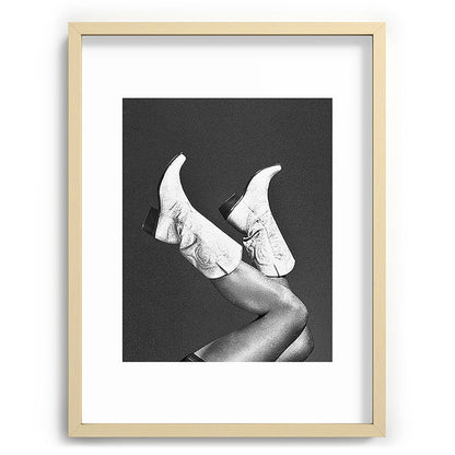 These Boots - Noir II F / Black & White Framed Art Print Gallery Image 73