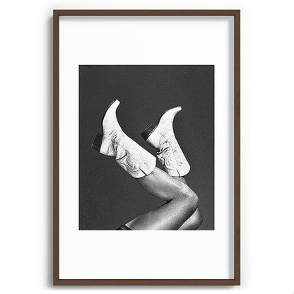 These Boots - Noir II F / Black & White Framed Art Print Gallery Image 68