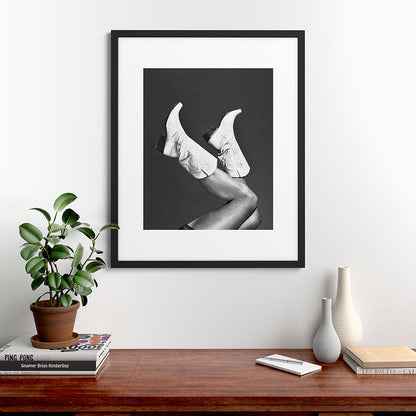These Boots - Noir II F / Black & White Framed Art Print Gallery Image 35