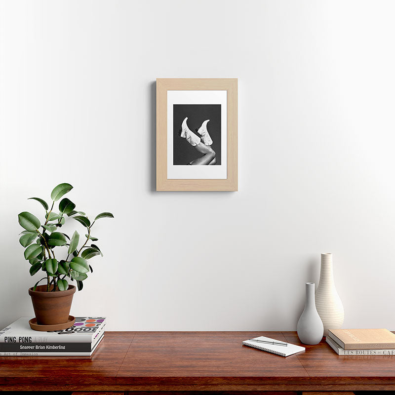 These Boots - Noir II F / Black & White Framed Art Print Gallery Image 45