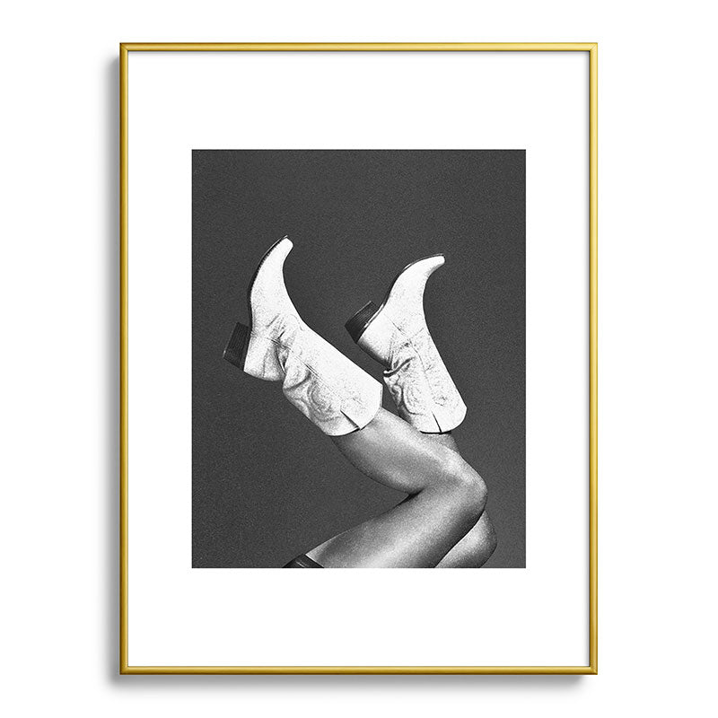 These Boots - Noir II F / Black & White Framed Art Print Gallery Image 91