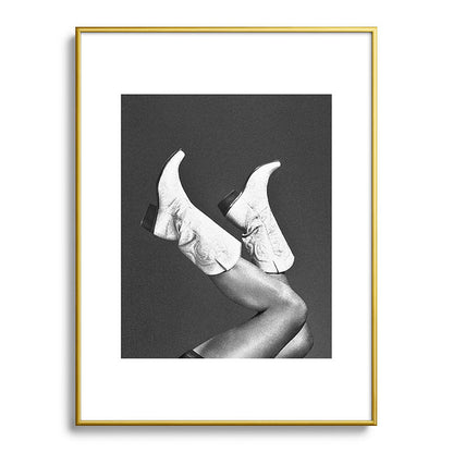 These Boots - Noir II F / Black & White Framed Art Print Gallery Image 91