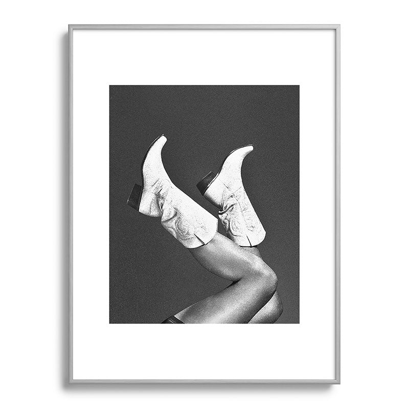 These Boots - Noir II F / Black & White Framed Art Print Gallery Image 99