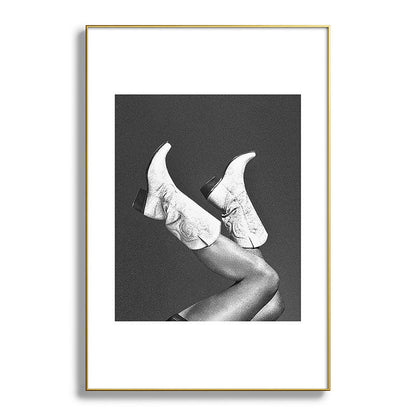 These Boots - Noir II F / Black & White Framed Art Print Gallery Image 94