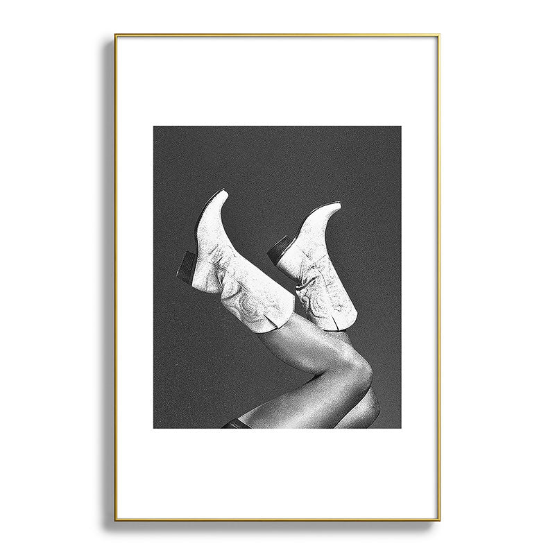 These Boots - Noir II F / Black & White Framed Art Print Gallery Image 93